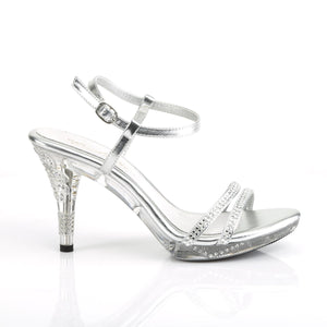 IRIS-416 Fabulicious 4 Inch Heel Silver Sexy Shoes