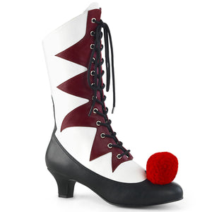 IT-120 Funtasma 2 Inch Heel White Women's Boots