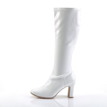 Load image into Gallery viewer, KIKI-350 Funtasma 3 Inch Heel White Patent Women&#39;s Boots