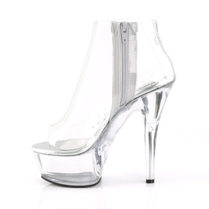 KISS-1023 Pleaser 6 Inch Heel Clear Pole Dancing Platforms