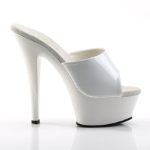 Load image into Gallery viewer, KISS-201 Pleaser 6&quot; Heel White Patent Pole Dancing Platforms