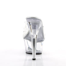 Load image into Gallery viewer, KISS-201SD Pleaser 6 Inch Heel Clear Pole Dancing Platforms