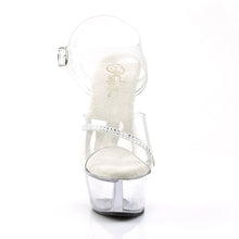 Load image into Gallery viewer, KISS-208R Pleaser 6 Inch Heel Clear Pole Dancing Platforms