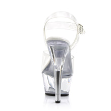 Load image into Gallery viewer, KISS-208VL Pleaser 6 Inch Heel Clear Pole Dancing Platforms