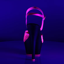 Load image into Gallery viewer, KISS-209ML 6&quot; Heel Neon Hot Pink Pole Dancing Platforms