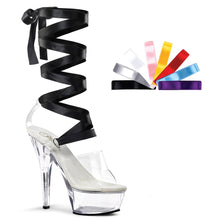 Load image into Gallery viewer, KISS-295 Pleaser 6 Inch Heel Clear Pole Dancing Platforms