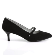 Load image into Gallery viewer, KITTEN-03 Pink Label 2.5&quot; Heel Black Nubuck Fetish Footwear