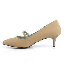 Load image into Gallery viewer, KITTEN-03 Pink Label 2.5&quot; Heel Taupe Nubuck Fetish Footwear