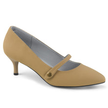 Load image into Gallery viewer, KITTEN-03 Pink Label 2.5&quot; Heel Taupe Nubuck Fetish Footwear