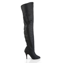 Load image into Gallery viewer, LEGEND-8868 Pleaser 4&quot; Heel Black Leather Fetish Footwear