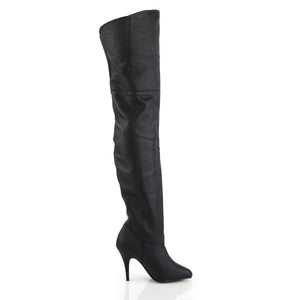 LEGEND-8868 Pleaser 4" Heel Black Leather Fetish Footwear