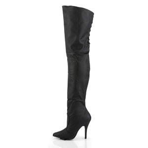 LEGEND-8899 Pleaser 5" Heel Black Leather Fetish Footwear