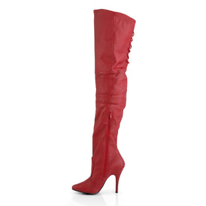 LEGEND-8899 Pleaser 5 Inch Heel Red Leather Fetish Footwear