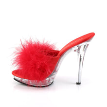 Load image into Gallery viewer, LIP-101-8 Fabulicious 5 Inch Heel Red Satin Sexy Shoes