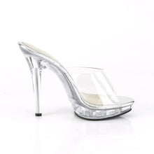 Load image into Gallery viewer, LIP-101 Fabulicious 5&quot; Heel Clear Posing Competition Shoes