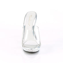 Load image into Gallery viewer, LIP-101DM Fabulicious 5&quot; Heel Clear Bling Posing Comp Heels