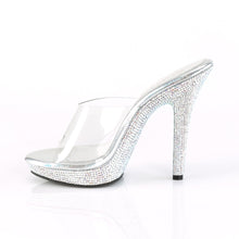 Load image into Gallery viewer, LIP-101DM Fabulicious 5&quot; Heel Clear Bling Posing Comp Heels