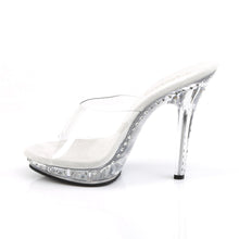 Load image into Gallery viewer, LIP-101LS Fabulicious 5 Inch Heel Clear Posing Shoes