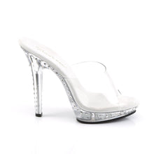 Load image into Gallery viewer, LIP-101LS Fabulicious 5 Inch Heel Clear Posing Shoes