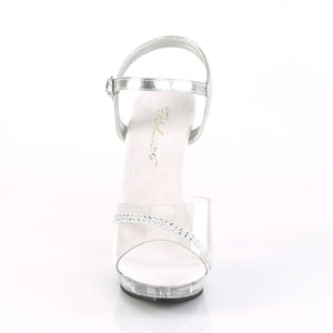 LIP-108R Fabulicious 5 Inch Heel Clear Posing Shoes