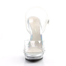 Load image into Gallery viewer, LIP-108SD Fabulicious 5 Inch Heel Clear Posing Comp Shoes