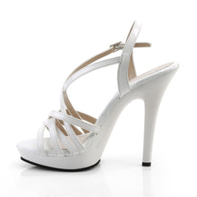 Load image into Gallery viewer, LIP-113 Fabulicious 5 Inch Heel White Patent Sexy Shoes