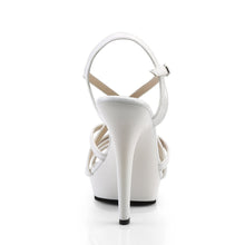 Load image into Gallery viewer, LIP-113 Fabulicious 5 Inch Heel White Patent Sexy Shoes