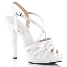 Load image into Gallery viewer, LIP-113 Fabulicious 5 Inch Heel White Patent Sexy Shoes