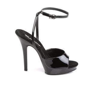 LIP-125 Fabulicious 5 Inch Heel Black Patent Sexy Shoes