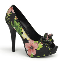 Load image into Gallery viewer, LOLITA-11 Pin Up Couture 5&quot; Heel Black Retro Glamour Shoes