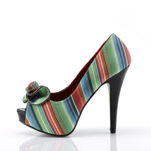 Load image into Gallery viewer, LOLITA-12 Sexy 5&quot; Heel Serape Print Fabric Retro Sexy Shoes