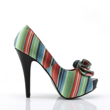 Load image into Gallery viewer, LOLITA-12 Sexy 5&quot; Heel Serape Print Fabric Retro Sexy Shoes