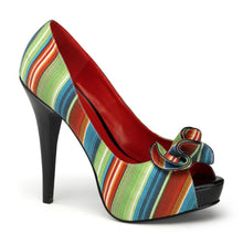 Load image into Gallery viewer, LOLITA-12 Sexy 5&quot; Heel Serape Print Fabric Retro Sexy Shoes