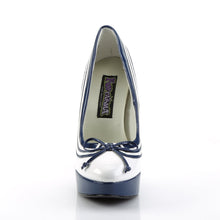 Load image into Gallery viewer, LOLITA-13 Funtasma 5 Inch Heel White Navy Women&#39;s Sexy Shoes