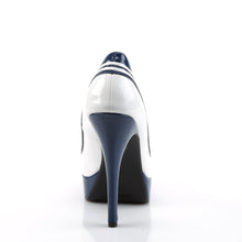 Load image into Gallery viewer, LOLITA-13 Funtasma 5 Inch Heel White Navy Women&#39;s Sexy Shoes