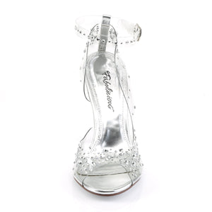 LOVELY-430RS Fabulicious 4 Inch Heel Clear Sexy Shoes