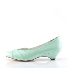 Load image into Gallery viewer, LULU-05 Pin Up Couture Glamour 1.5&quot; Heel Mint Fetish Shoes