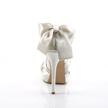 Load image into Gallery viewer, LUMINA-29 Fabulicious 5 Inch Heel Ivory Satin Sexy Shoes