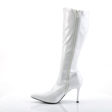 Load image into Gallery viewer, LUST-2000 Funtasma 4 Inch Heel White Patent Women&#39;s Boots