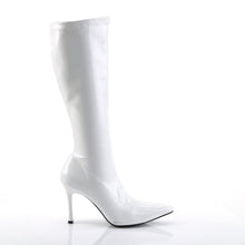 Load image into Gallery viewer, LUST-2000 Funtasma 4 Inch Heel White Patent Women&#39;s Boots