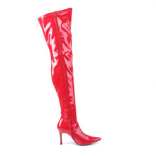 Load image into Gallery viewer, LUST-3000 Funtasma 4 Inch Heel Red Women&#39;s Boots