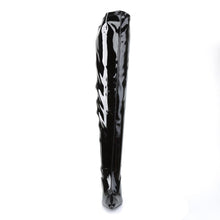 Load image into Gallery viewer, LUST-3000X Funtasma 4&quot; Heel Black Wide Width Knee High Boots