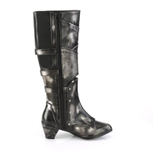 Load image into Gallery viewer, MAIDEN-8820 Funtasma 2.5 Inch Heel Pewter Women&#39;s Boots