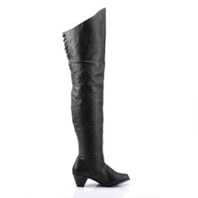 Load image into Gallery viewer, MAIDEN-8828 Funtasma 2.5&quot; Heel Black Leather Women&#39;s Boots