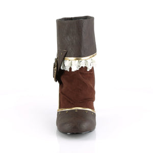 MATEY-115 Funtasma 3" Heel Brown Distressed Pu Women's Boots