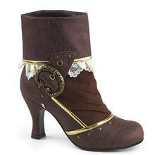 Load image into Gallery viewer, MATEY-115 Funtasma 3&quot; Heel Brown Distressed Pu Women&#39;s Boots