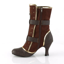 Load image into Gallery viewer, MATEY-205 Funtasma 3&quot; Heel Brown Distressed Pu Women&#39;s Boots