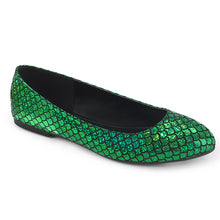 Load image into Gallery viewer, MERMAID-21 Funtasma Green Hologram Women&#39;s Sexy Shoes