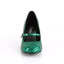 Load image into Gallery viewer, MERMAID-70 Funtasma 3&quot; Heel Green Hologram Women&#39;s Sexy Shoe