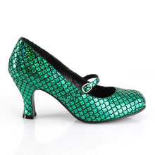 Load image into Gallery viewer, MERMAID-70 Funtasma 3&quot; Heel Green Hologram Women&#39;s Sexy Shoe